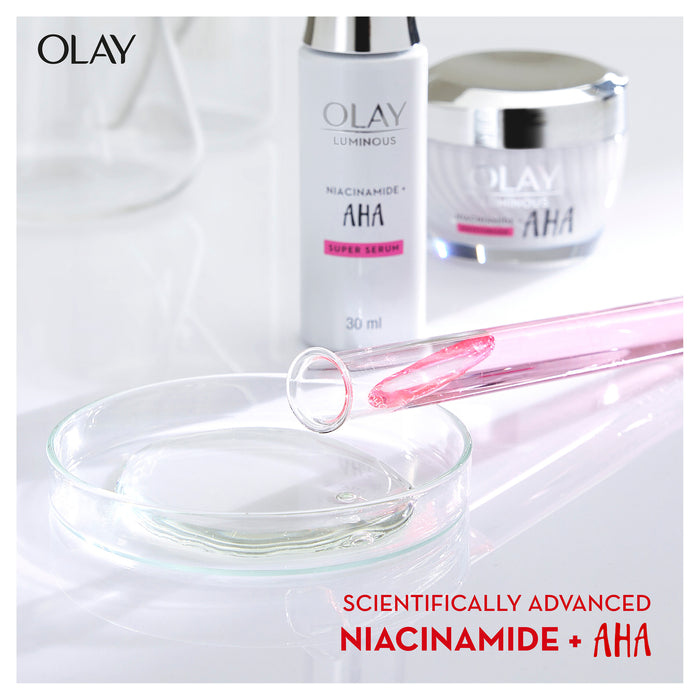 Olay Luminous Niacinamide AHA Moisturiser Cream 50g