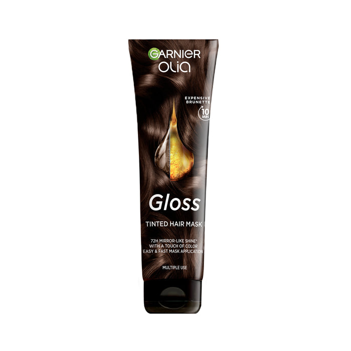 Garnier Olia Gloss Tinted Hair Mask Expensive Brunette 150ml