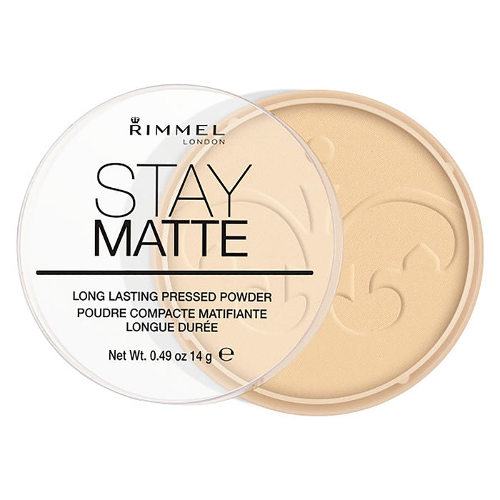Rimmel Stay Matte Pressed Powder Transparent.