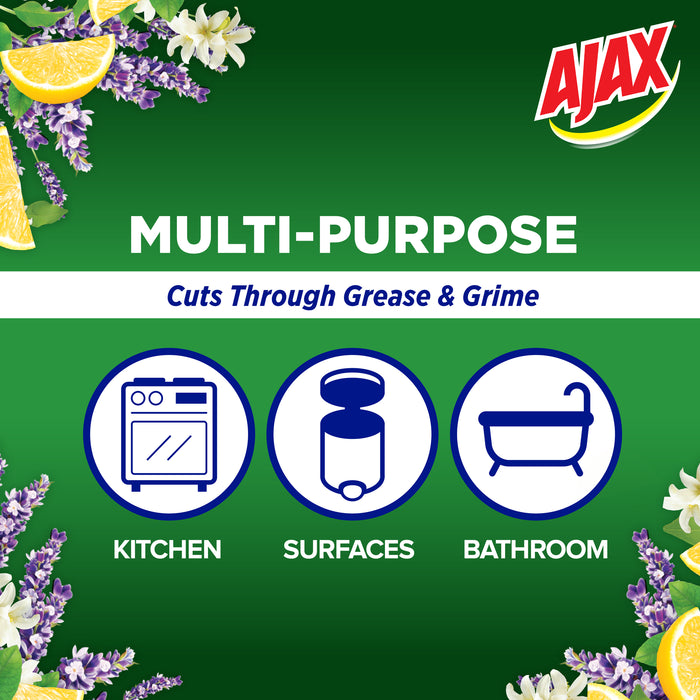 Ajax Spray N Wipe 5 in 1 Lavender & Citrus 500mL