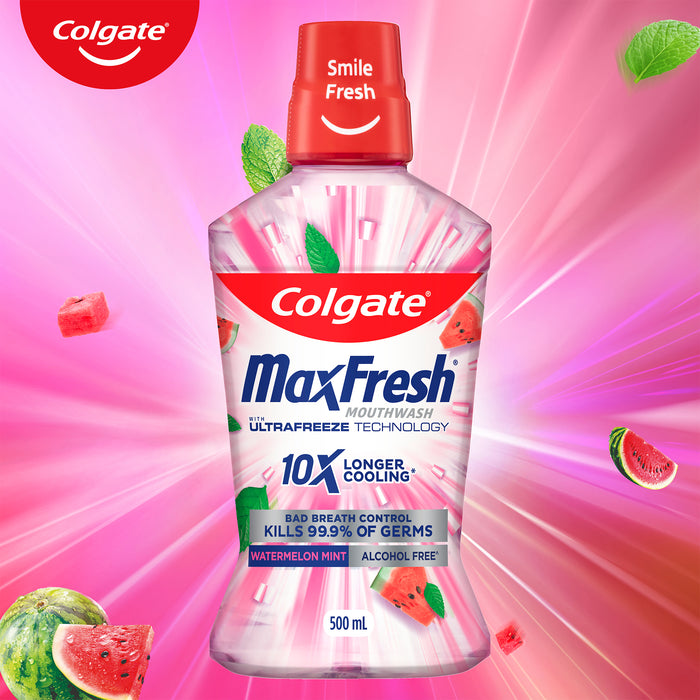 Colgate Max Fresh Mouthwash Watermelon 500ml