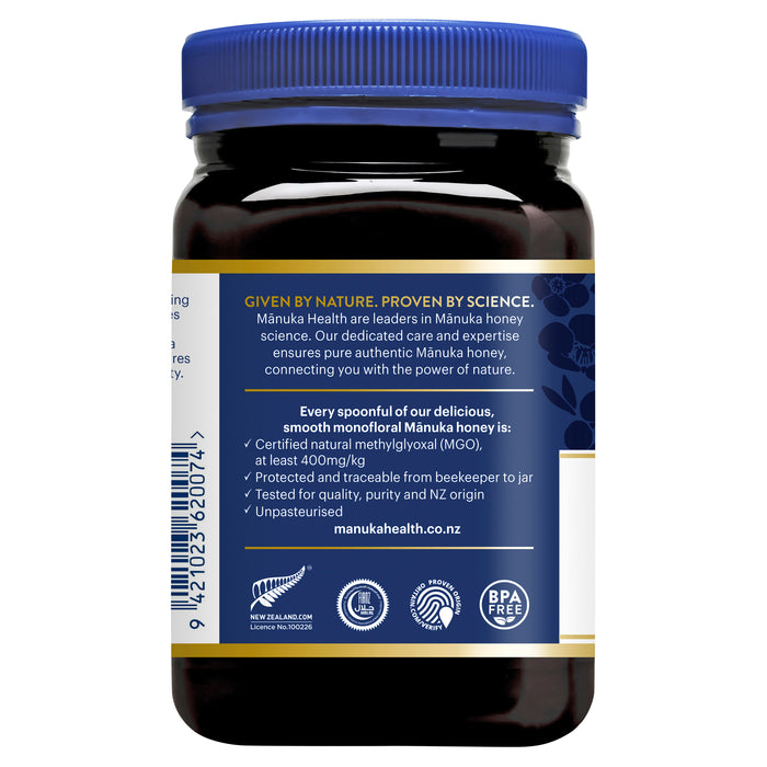 Manuka Health MGO 400+ Manuka Honey 500g (NOT For sale in WA)