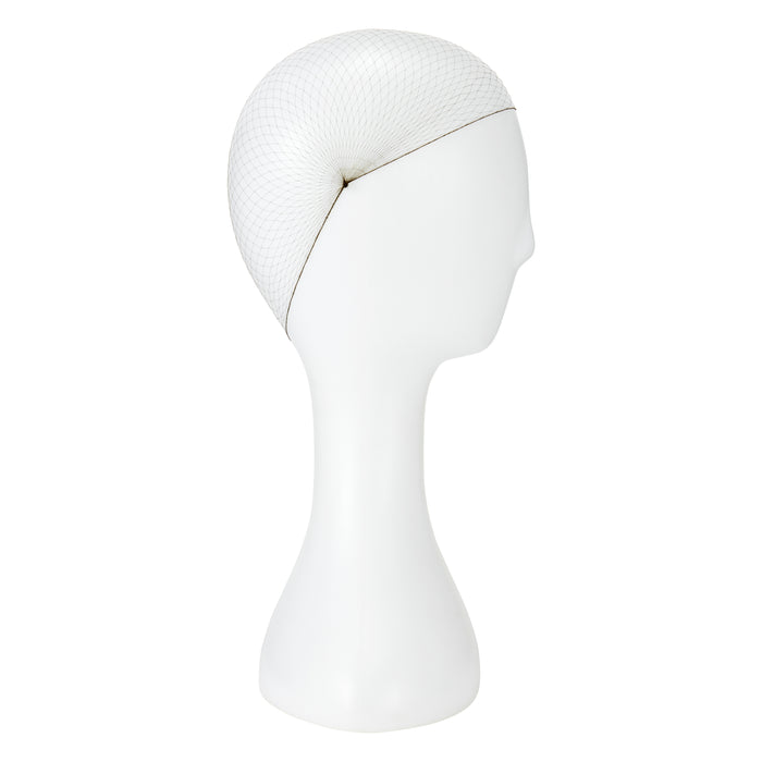 Lady Jayne Bun Nets Mid Brown Pk3.