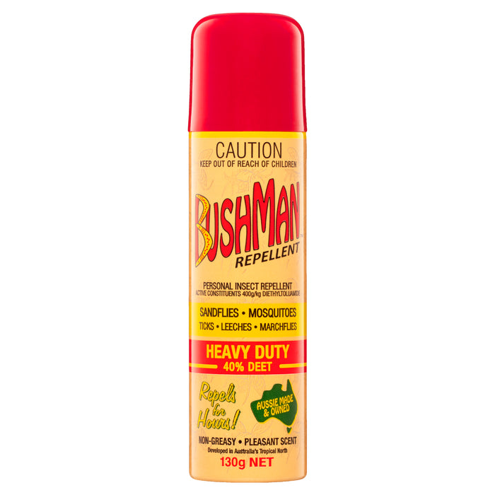 Bushman Aerosol 40% Deet 130g.