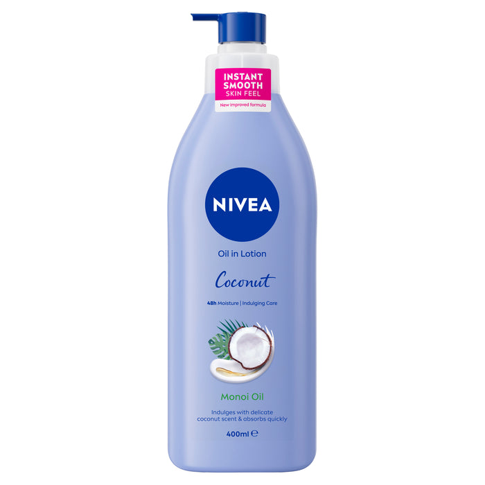 Nivea Oil Infused Lotion Coconut 400ml