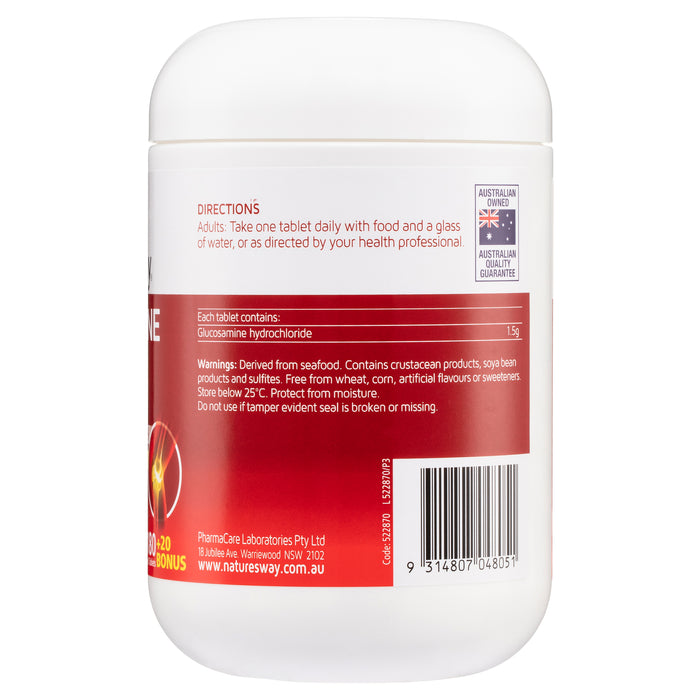 NW GLUCOSAMINE 1500MG 200 TABS 522870.