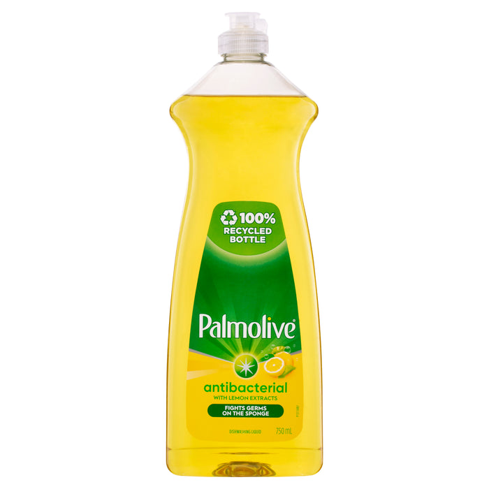 Palmolive Dishwashing Liquid Antibacterial Lemon 750mL.