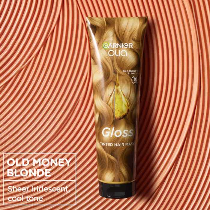 Garnier Olia Gloss Tinted Hair Mask Old Money Blonde 150ml