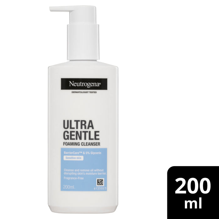 Neutrogena Ultra Gentle Foaming Cleanser 200ml