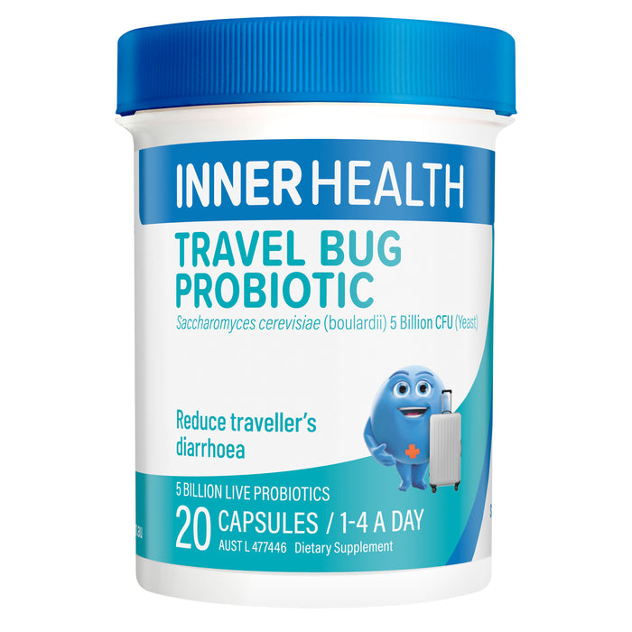 Inner Health Travel Bug 20 Capsules