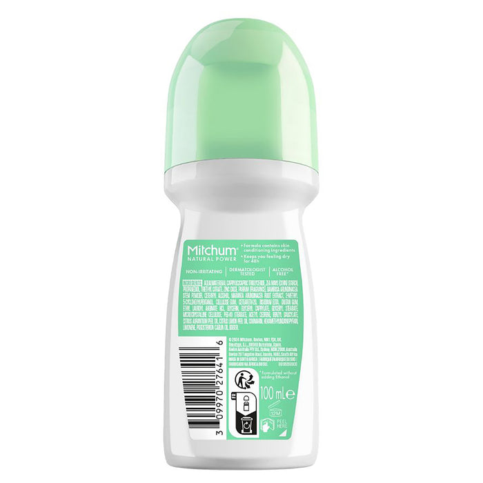 Mitchum Natural Roll On Coconut 100ml