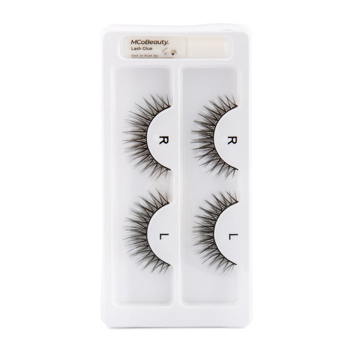 MCo Beauty False Lashes Natural Ibiza Duo Set