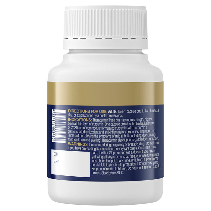 Bioceuticals Theracurmin Triple 60 Capsules