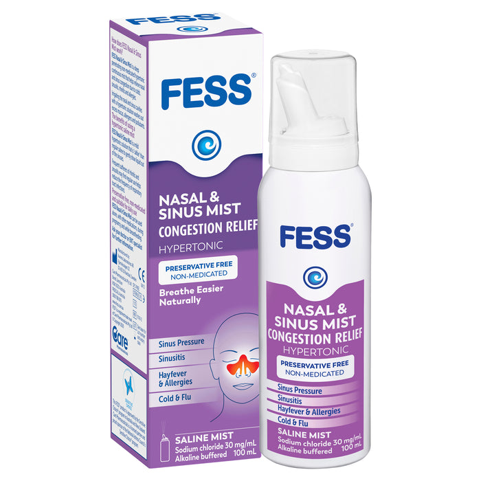 Fess Sinu Cleanse Nasal & Sinus Mist 100ml.