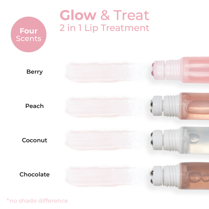 MCo Beauty 2-in-1 Glow & Treat Lip Oil Berry