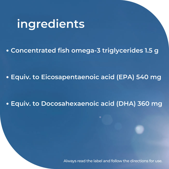 Nature's Way Omega 3X 60 Capsules