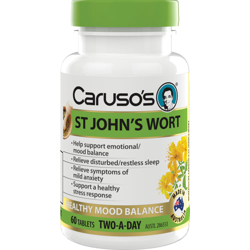 CARUSO'S HERBAL ST JOHNS WORT 60 TABS