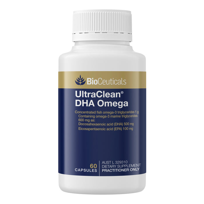 Bioceuticals Ultraclean Dha Omega 60 Soft Capsules