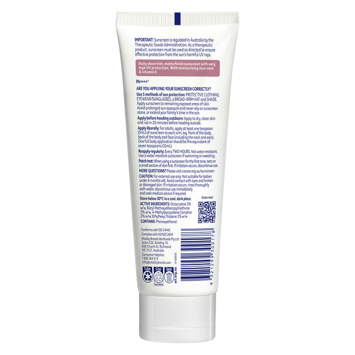 Cancer/C Face SPF50+ Med Tint Clr 75ml.
