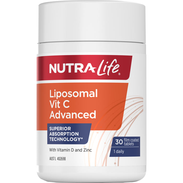 Nutra-Life Vitamin C Liposomal 30 Tabs.