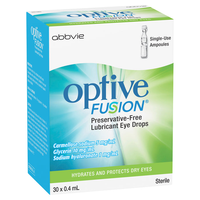 Optive Fusion Eye Drops 0.4ml x 30.