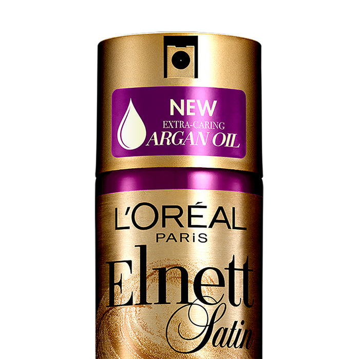 L'Oreal Elnett Care Argan Oil Damaged Hair Strong Hold 400ml