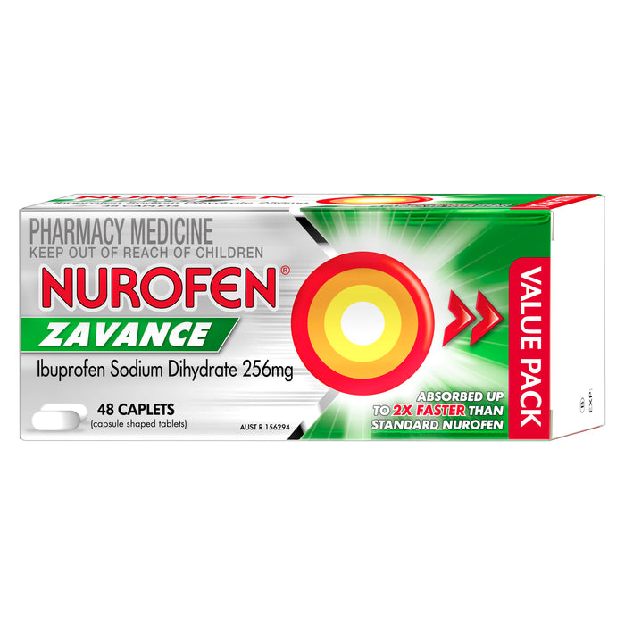 Nurofen Zavance Caplets 48