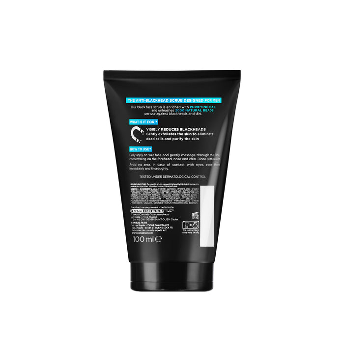 L'Oreal Men Pure Charcoal Scrub 100ml