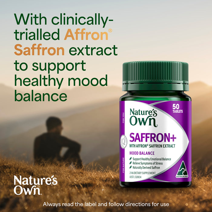 Nature's Own Saffron 50 Tablets
