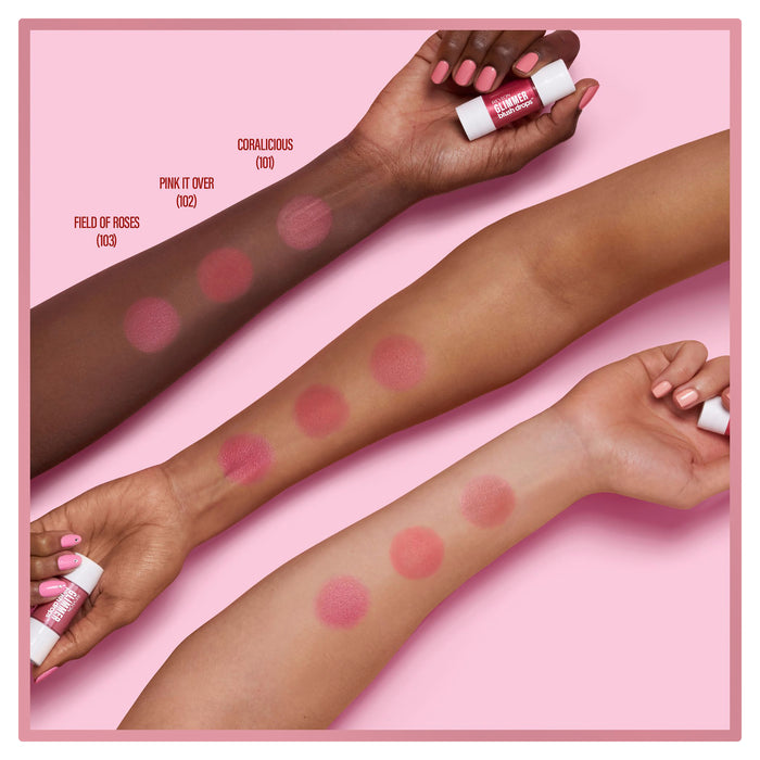 Revlon Glimmer Blush Drops Field Of Roses