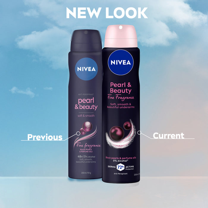 Nivea Deodorant Pearl & Beauty Aerosol 250ml