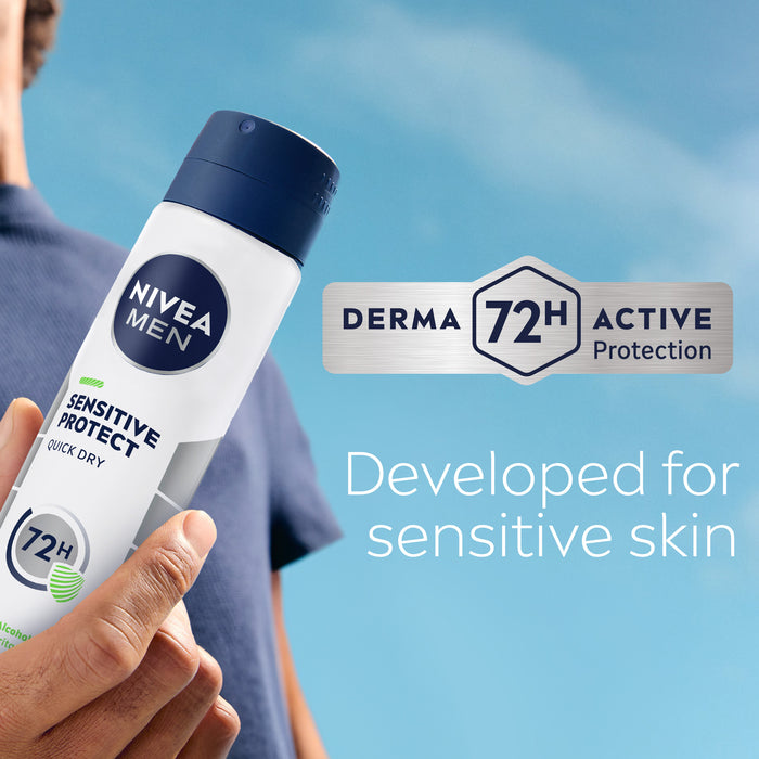 Nivea Men Deodorant Sensitive Protect Aerosol 250ml
