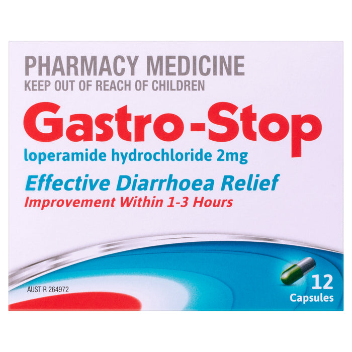 Gastro-Stop Loperamide Capsules 12.