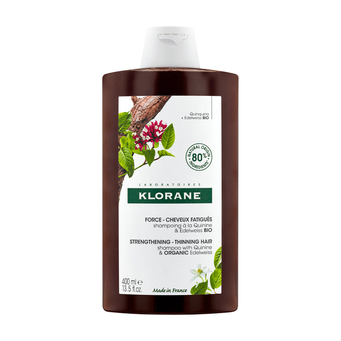 Klorane Quinine & Organic Edelweiss Shampoo 400ml