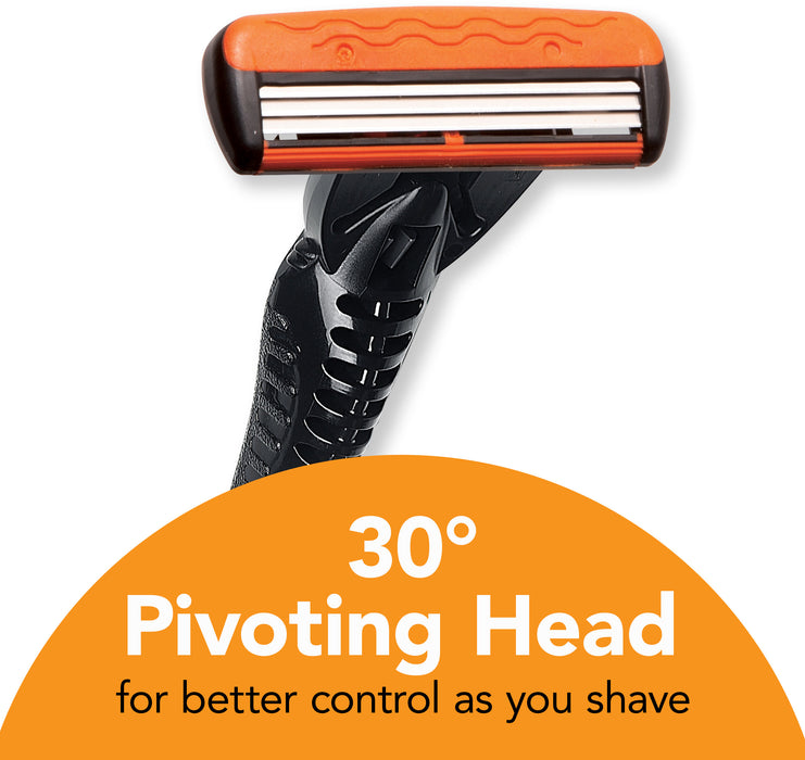 Bic Hybrid Advance Razor 3 Blades Comfort 3x1 Handle + 8 Cartridges