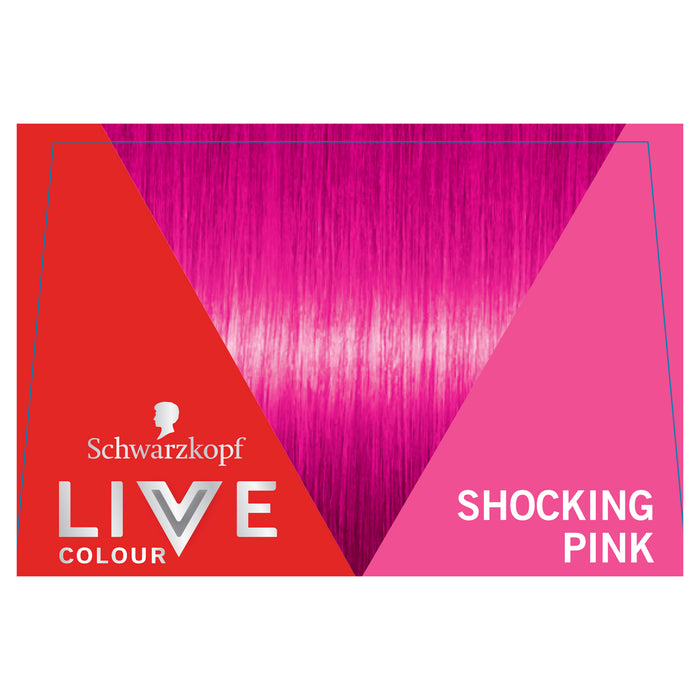 Schwarzkopf Live Colour Ultra Brights Shocking Pink Hair Colour