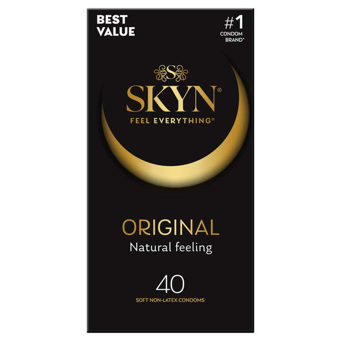 Ansell Lifestyles Condoms SKYN Original 40 Soft Latex Free