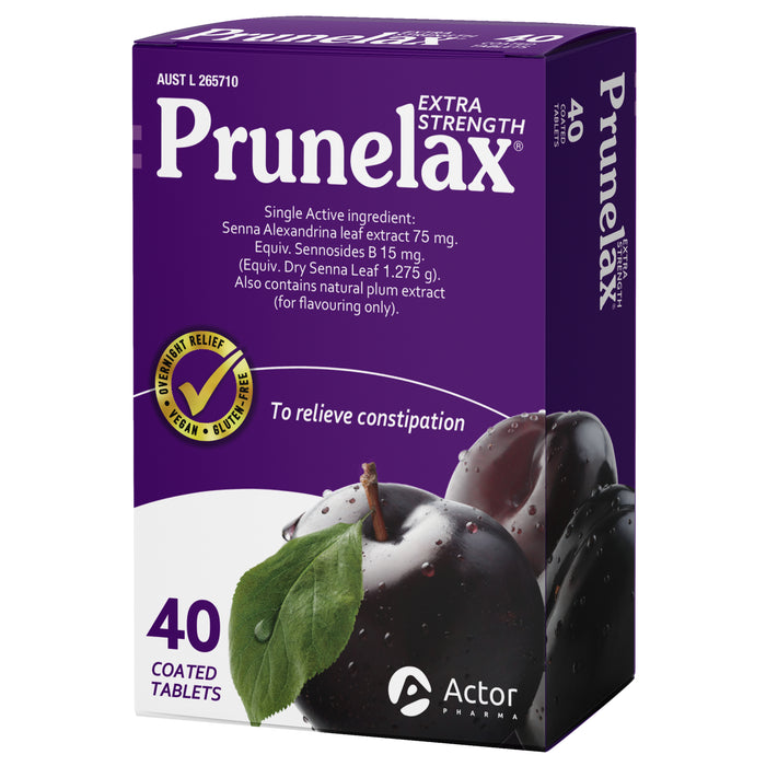 Prunelax Extra Strength Laxative Tablet 40.