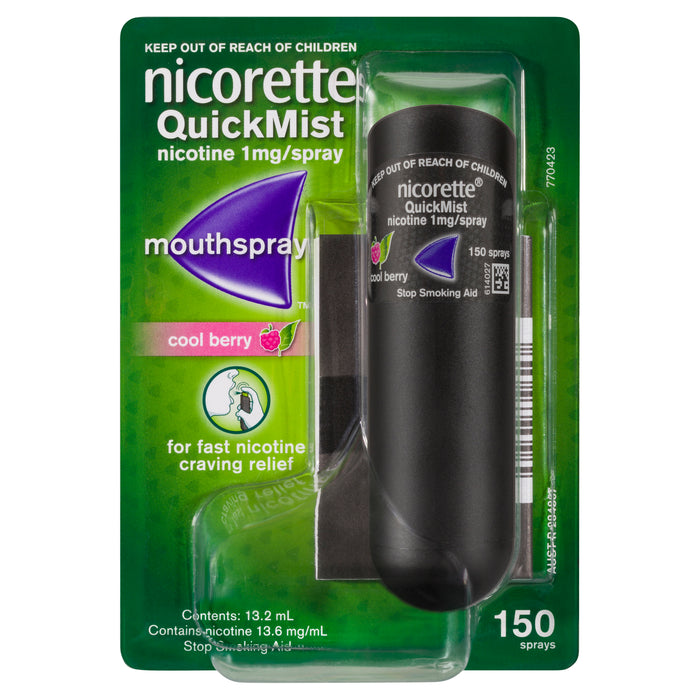 Nicorette QuickMist Spray Cool Berry 150