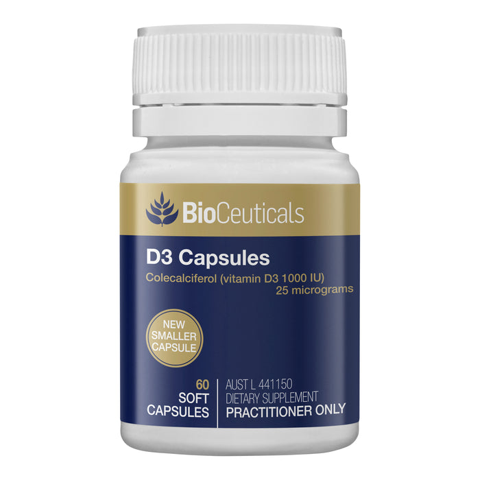 Bioceuticals Vitamin D3 60 Capsules
