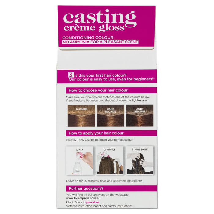 L'Oreal Casting Crème Gloss 630 Caramel