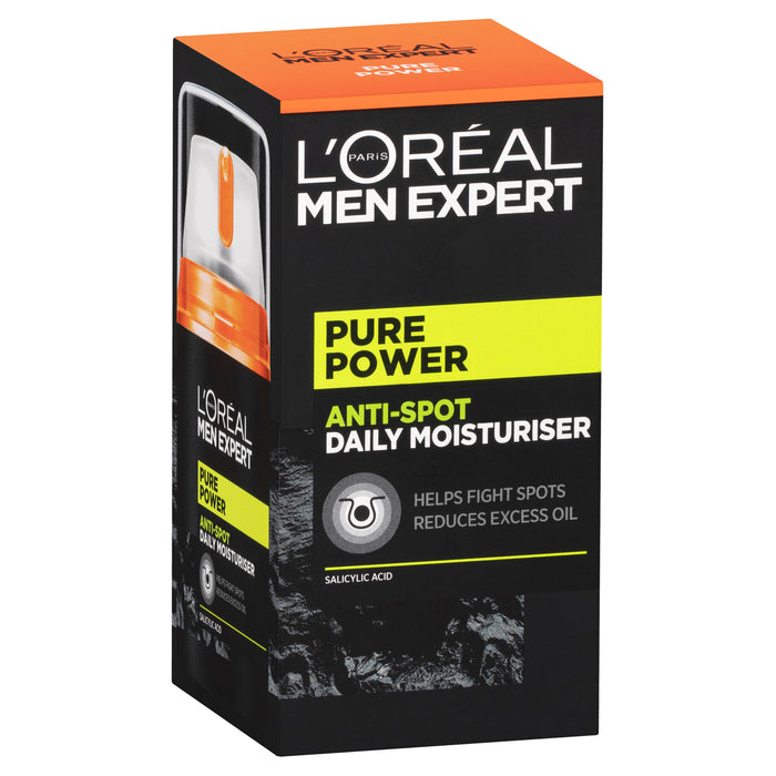 L'Oreal Men Pure Power Anti-Spot Moisturiser 50ml