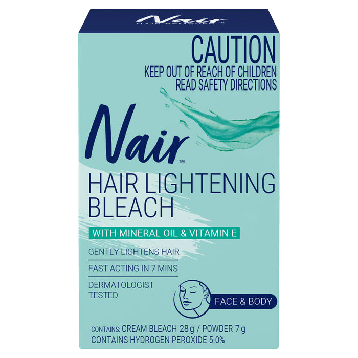 Nair Facial Hair Bleach.