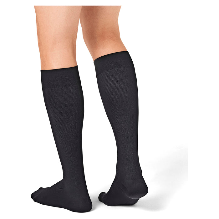 Jobst For Men Casual Knee High Large Black 15-20mmHg