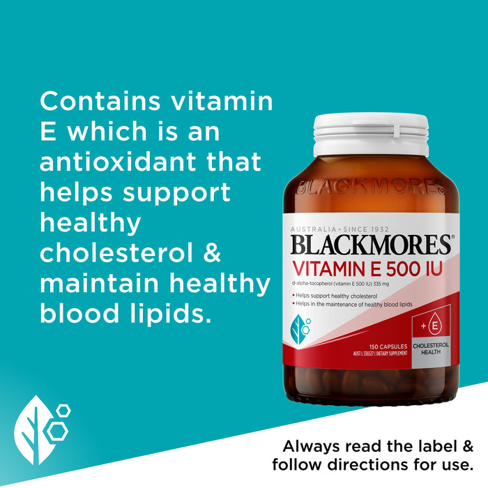 Blackmores Vitamin E 500IU 150 Capsules
