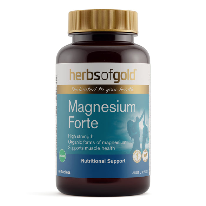 Herbs Of Gold Magnesium Forte 60 Tablets