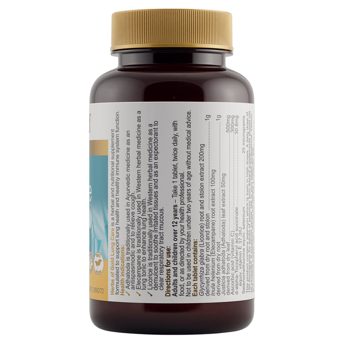 Herbs Of Gold Lung Care 60 Tablets