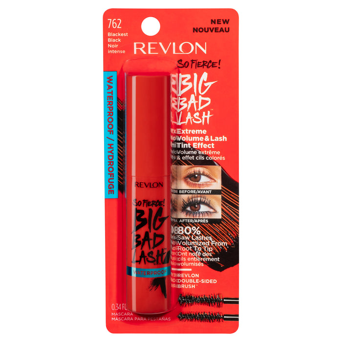 Revlon So Fierce Big Bad Lash Mascara Waterproof Blackest Black