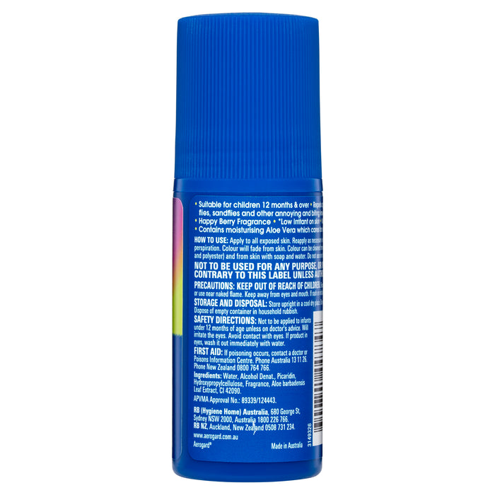 Aerogard Kids Colour Fade Technology Roll On 50ml