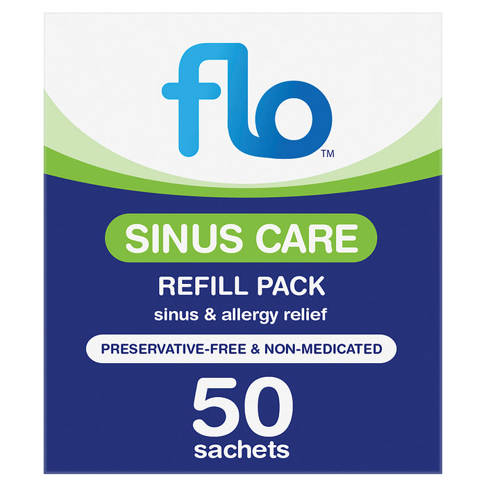 Flo Sinus Care Refill Pack 50 Sachets.